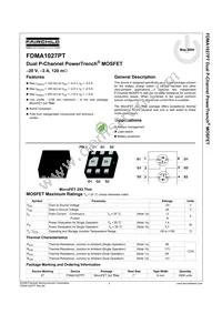 FDMA1027PT Datasheet Cover