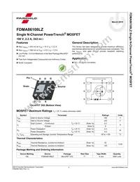 FDMA86108LZ Datasheet Page 2