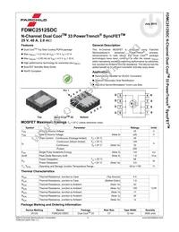 FDMC2512SDC Datasheet Page 2