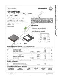 FDMC2D8N025S Datasheet Page 2