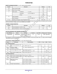 FDMC6675BZ Datasheet Page 2