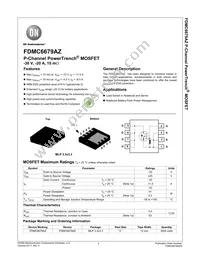 FDMC6679AZ Datasheet Cover