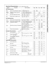 FDMC8097AC Datasheet Page 3