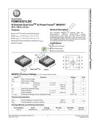 FDMC8321LDC Datasheet Cover