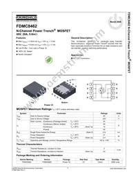 FDMC8462 Datasheet Page 2