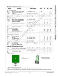 FDMC86260 Datasheet Page 3