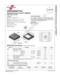 FDMC86260ET150 Datasheet Page 2