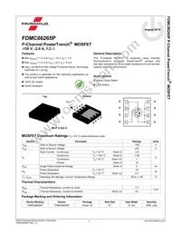 FDMC86265P Datasheet Page 2
