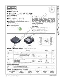 FDMC8678S Datasheet Cover