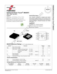 FDMC8882 Datasheet Page 2