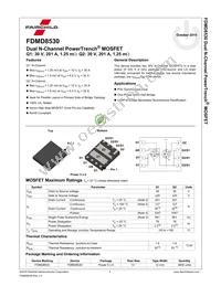 FDMD8530 Datasheet Page 2