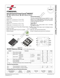 FDMD8560L Datasheet Page 2