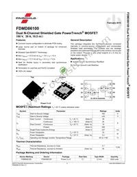 FDMD86100 Datasheet Page 2