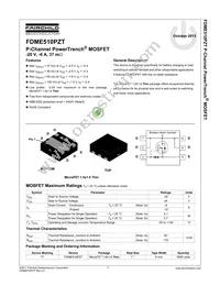 FDME510PZT Datasheet Page 2