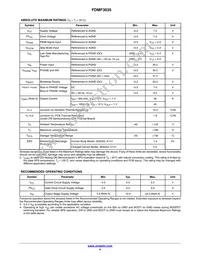 FDMF3035 Datasheet Page 4
