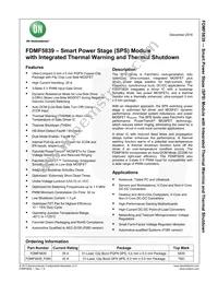 FDMF5839 Datasheet Page 2