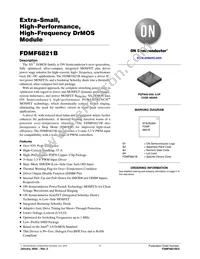 FDMF6821B Datasheet Cover