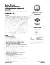 FDMF6821C Datasheet Cover