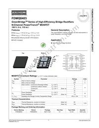 FDMQ8403 Datasheet Page 2