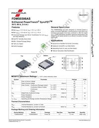 FDMS0306AS Datasheet Page 2