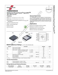 FDMS0308AS Datasheet Page 2