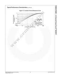 FDMS037N08B Datasheet Page 6