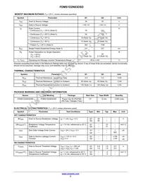 FDMS1D2N03DSD Datasheet Page 2