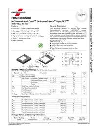 FDMS3006SDC Datasheet Page 2