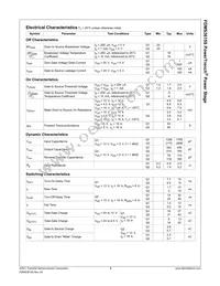 FDMS3615S Datasheet Page 3
