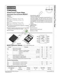 FDMS3668S Datasheet Page 2