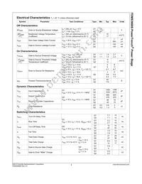 FDMS3668S Datasheet Page 3