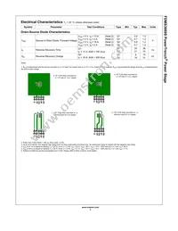 FDMS3669S Datasheet Page 3