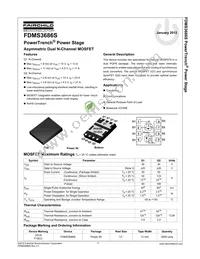 FDMS3686S Datasheet Page 2