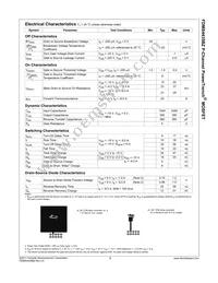 FDMS4435BZ Datasheet Page 3