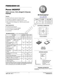 FDMS4D0N12C Datasheet Cover