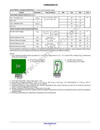 FDMS4D0N12C Datasheet Page 3