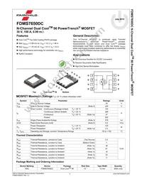FDMS7650DC Datasheet Page 2