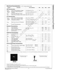 FDMS8020 Datasheet Page 3