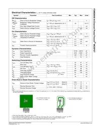 FDMS8050 Datasheet Page 3
