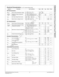 FDMS8095AC Datasheet Page 3