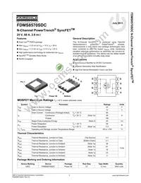FDMS8570SDC Datasheet Page 2