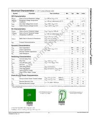 FDMS86104 Datasheet Page 3