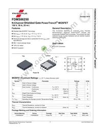 FDMS86250 Datasheet Page 2