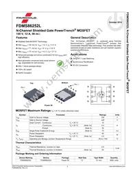 FDMS86252L Datasheet Page 2