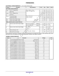 FDMS86300DC Datasheet Page 3