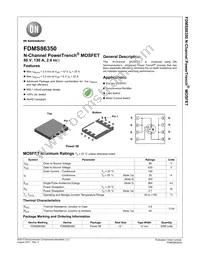 FDMS86350 Cover