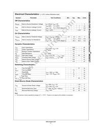 FDMS86380-F085 Datasheet Page 2