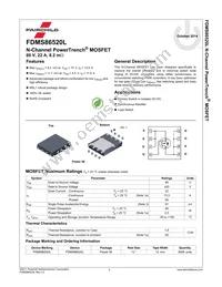FDMS86520L Datasheet Page 2