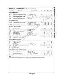 FDMS86568-F085 Datasheet Page 2