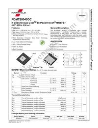FDMT80040DC Datasheet Page 2